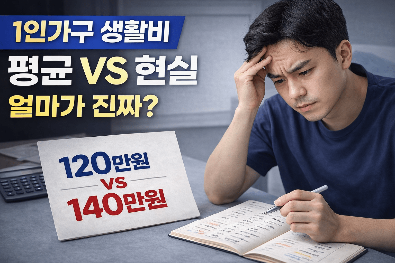 1인가구 생활비 평균과 실제 비교 썸네일