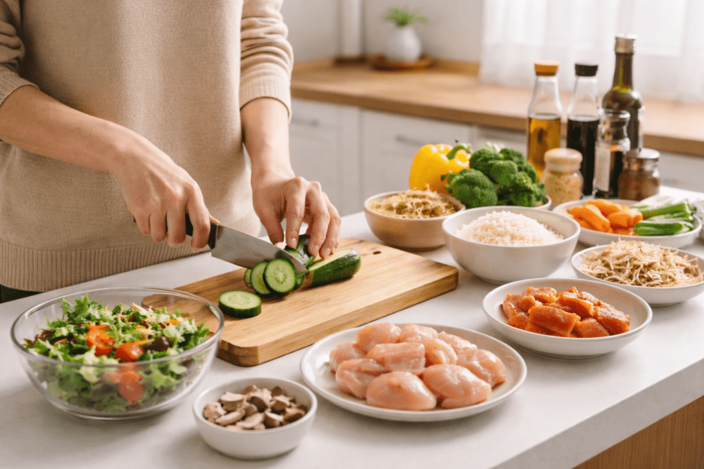 배달 끊기 후 생활 변화 과정