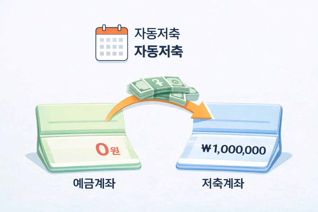 돈 모으는 루틴 3단계(자동저축, 소비기록, 지속가능성) 2 자동저축 시스템으로 돈 모으는 구조